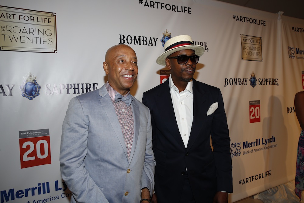 Russell Simmons' Rush Philanthropic Arts Foundation Celebrates 20th Anniversary At Annual Art For Life Benefit - Program
 & Dinner